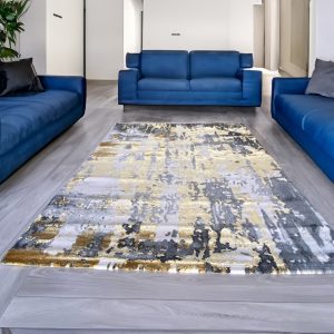 Arany Modern Dawnlight Szőnyeg (Több Méretben)