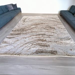 Beige Modern Dawnlight Szőnyeg (Több Méretben)