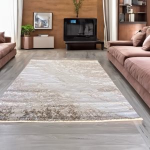 Bézs Modern Dawnlight Szőnyeg (Több Méretben)