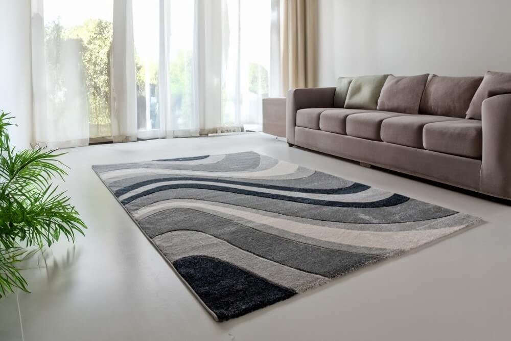 Modern Szürke Milano Szőnyeg 0439 - Image 2